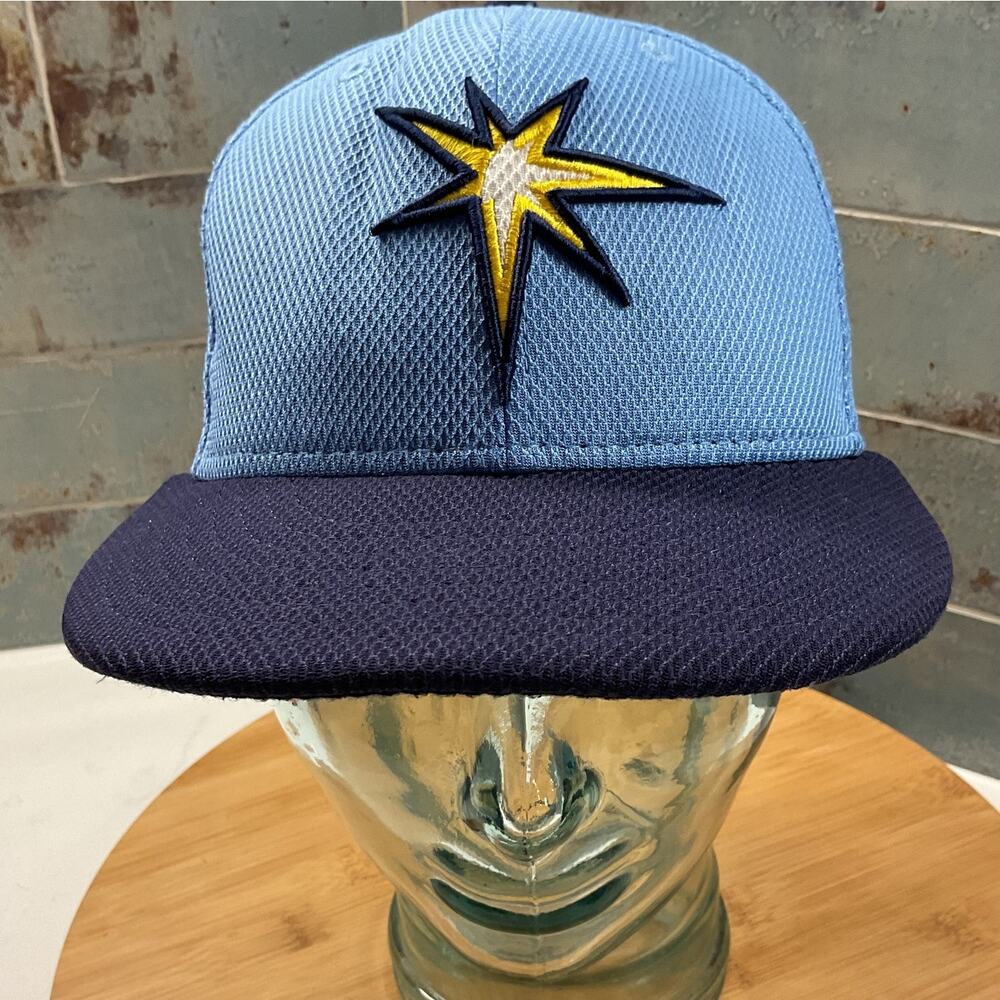 MLB Tampa Bay Rays New Era 59Fifty Fitted Hat Adult 7